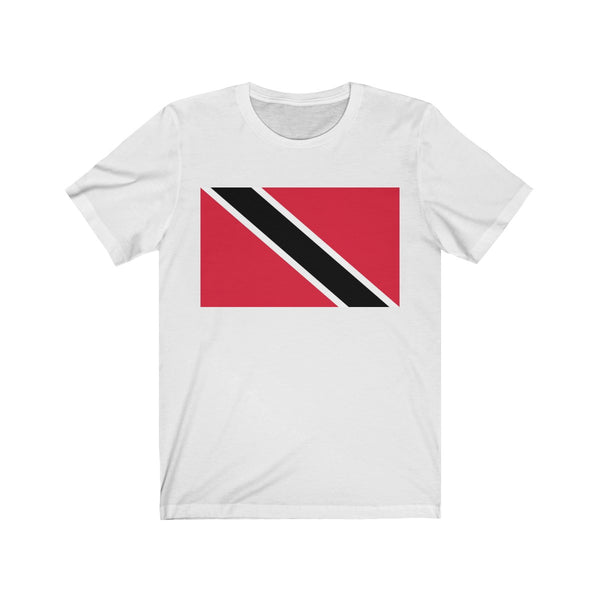 Trinidad & Tobago Flag - Unisex Jersey Short Sleeve Tee - T-Shirt - Cocoalime Apparel 