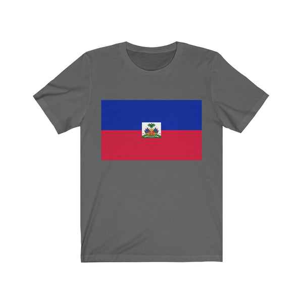 Haiti Flag - Unisex Jersey Short Sleeve Tee - T-Shirt - Cocoalime Apparel 