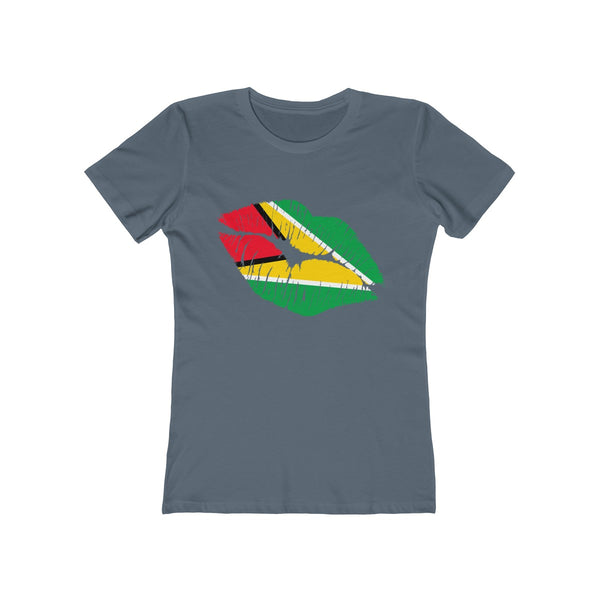 Guyana Lip Service - Women's Slim Fit Tee - T-Shirt - Cocoalime Apparel 