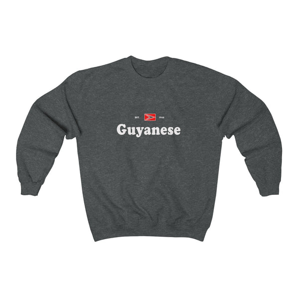 Guyanese - Unisex Heavy Blend™ Crewneck Sweatshirt - Sweatshirt - Cocoalime Apparel 