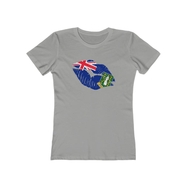 BVI Lip Service - Women's Slim Fit Tee - CocoaLime