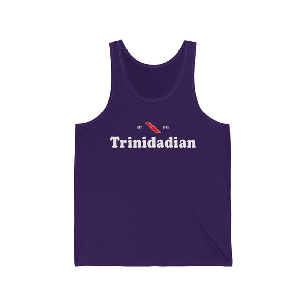 Trinidadian - Unisex Jersey Tank - Tank Top - Cocoalime Apparel 