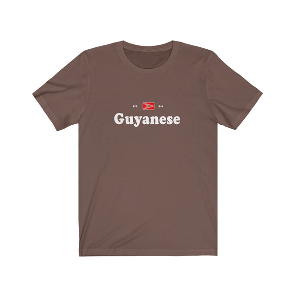 Guyanese - Unisex Jersey Short Sleeve Tee - T-Shirt - Cocoalime Apparel 