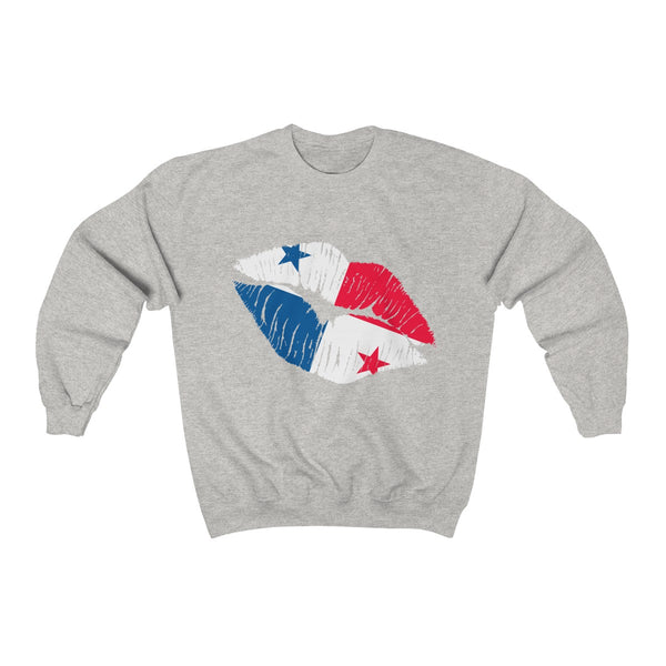 Panama Lip Service  - Unisex Heavy Blend™ Crewneck Sweatshirt - CocoaLime