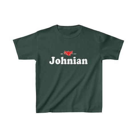 Johnian - Kids Heavy Cotton™ Tee - CocoaLime