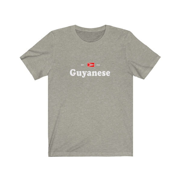 Guyanese - Unisex Jersey Short Sleeve Tee - T-Shirt - Cocoalime Apparel 