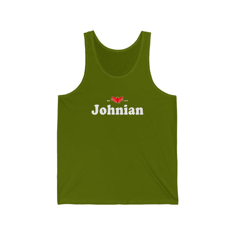 Johnian - Unisex Jersey Tank - CocoaLime