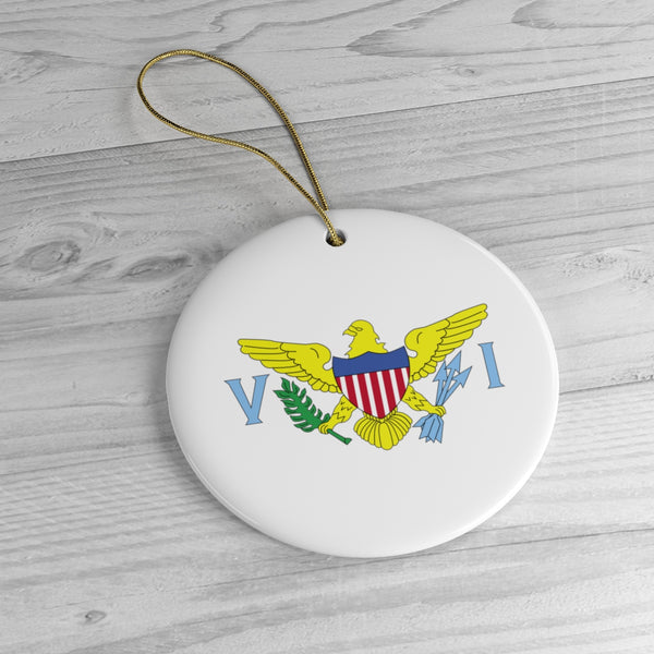 USVI Ceramic Ornaments - CocoaLime