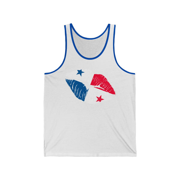 Panama Lip Service - Unisex Jersey Tank - CocoaLime