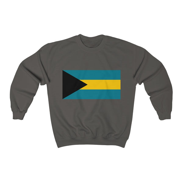 Bahamas Flag - Unisex Heavy Blend™ Crewneck Sweatshirt - Sweatshirt - Cocoalime Apparel 