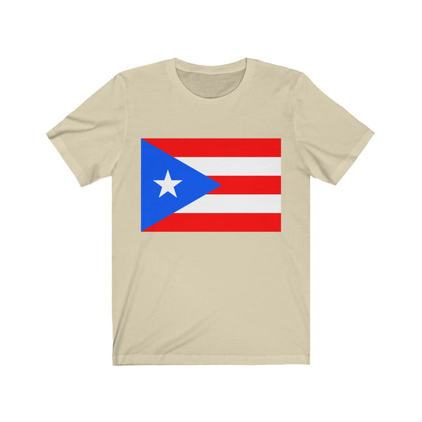 Puerto Rico Flag - Unisex Jersey Short Sleeve Tee - T-Shirt - Cocoalime Apparel 