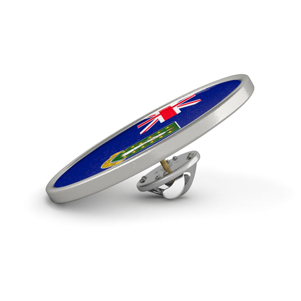 British Virgin Islands Metal Pin - Accessories - Cocoalime Apparel 