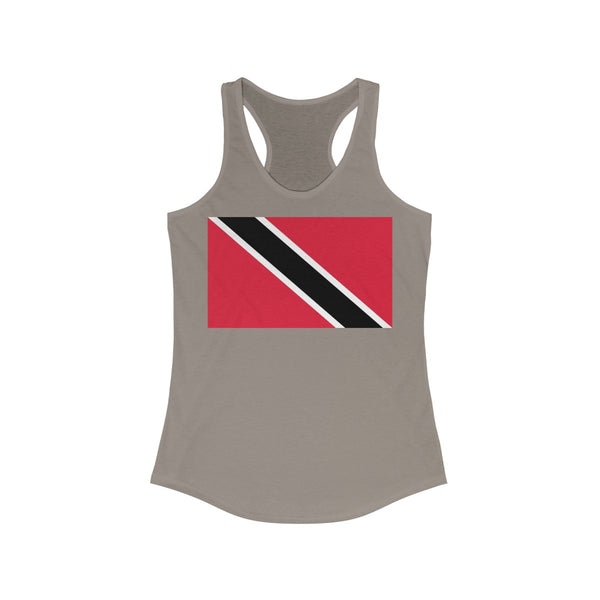 Trinidad & Tobago Flag -  Women's Slim Fit Racerback Tank - Tank Top - Cocoalime Apparel 