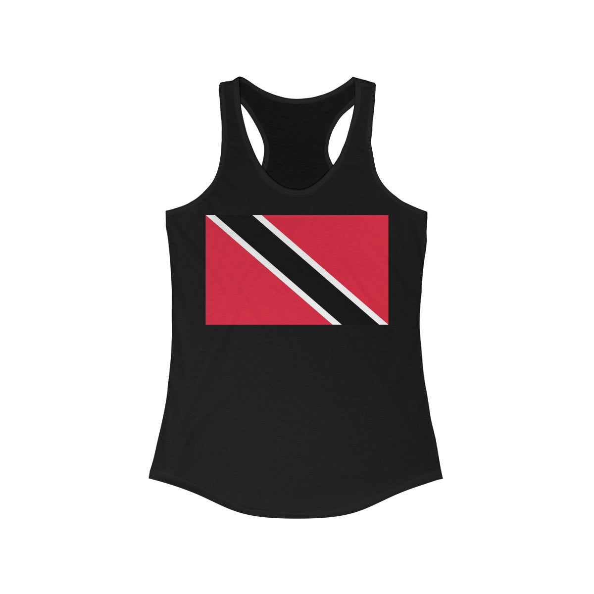 Trinidad & Tobago Flag -  Women's Slim Fit Racerback Tank - Tank Top - Cocoalime Apparel 