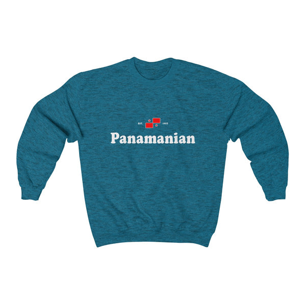 Panamanian - Unisex Heavy Blend™ Crewneck Sweatshirt - Sweatshirt - Cocoalime Apparel 