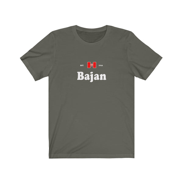 Bajan - Unisex Jersey Short Sleeve Tee - T-Shirt - Cocoalime Apparel 