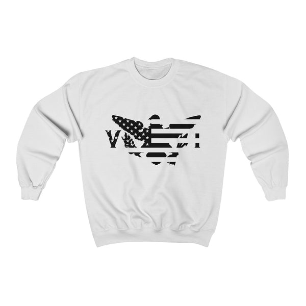 US x VI - Black - Unisex Heavy Blend™ Crewneck Sweatshirt - CocoaLime