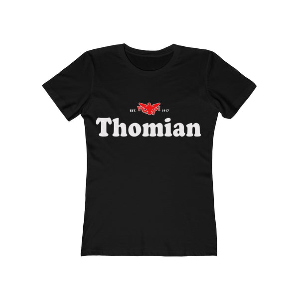 Thomian - Women's Slim Fit Tee - CocoaLime