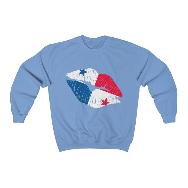 Panama Lip Service  - Unisex Heavy Blend™ Crewneck Sweatshirt - CocoaLime