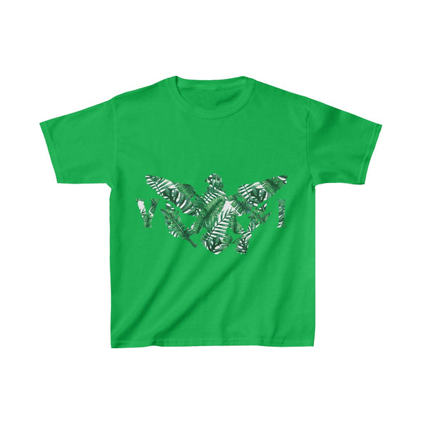 VI Palm Leaves  - Kids Heavy Cotton™ Tee - CocoaLime