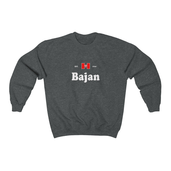 Bajan - Unisex Heavy Blend™ Crewneck Sweatshirt - Sweatshirt - Cocoalime Apparel 