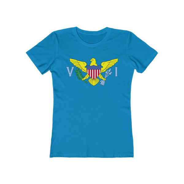 USVI Flag - Women's Slim Fit Tee