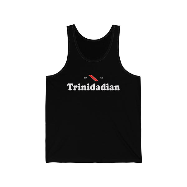 Trinidadian - Unisex Jersey Tank - Tank Top - Cocoalime Apparel 