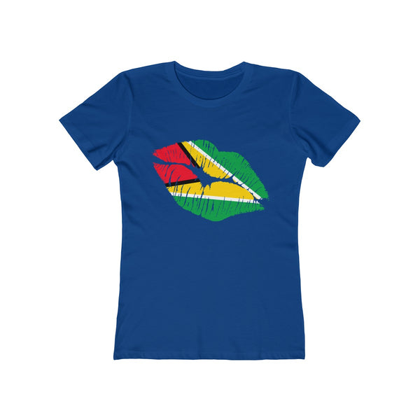 Guyana Lip Service - Women's Slim Fit Tee - T-Shirt - Cocoalime Apparel 