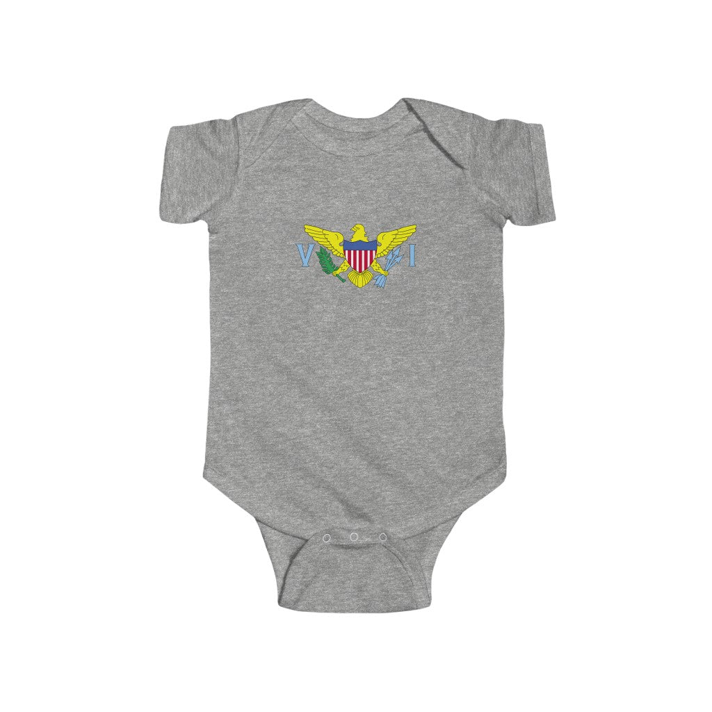 USVI Flag - Infant Fine Jersey Bodysuit