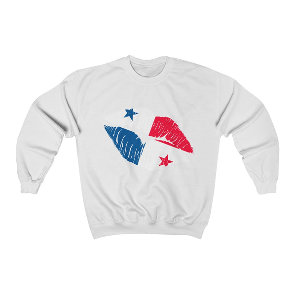 Panama Lip Service  - Unisex Heavy Blend™ Crewneck Sweatshirt - CocoaLime