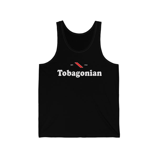 Tobagonian - Unisex Jersey Tank - Tank Top - Cocoalime Apparel 