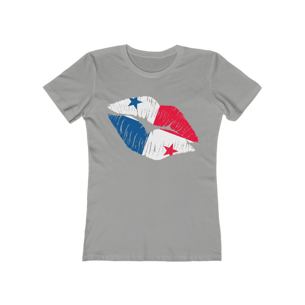 Panama Lip Service - Women's Slim Fit Tee - CocoaLime