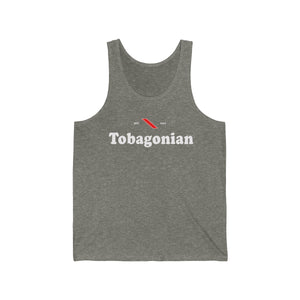 Tobagonian - Unisex Jersey Tank - Tank Top - Cocoalime Apparel 