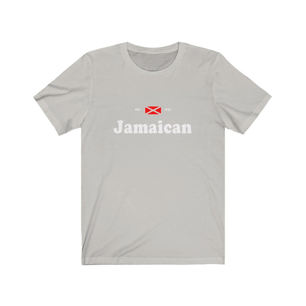 Jamaican - Unisex Jersey Short Sleeve Tee - CocoaLime