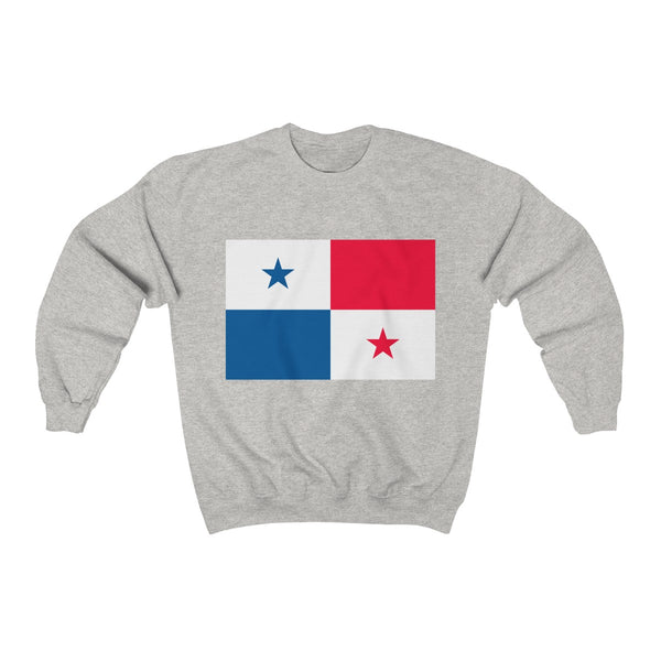 Panama Flag - Unisex Heavy Blend™ Crewneck Sweatshirt - Sweatshirt - Cocoalime Apparel 