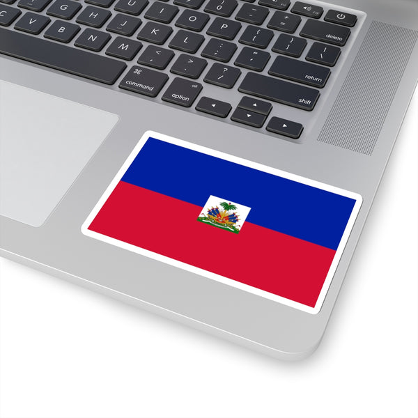 Haiti Flag - Kiss-Cut Stickers - Paper products - Cocoalime Apparel 