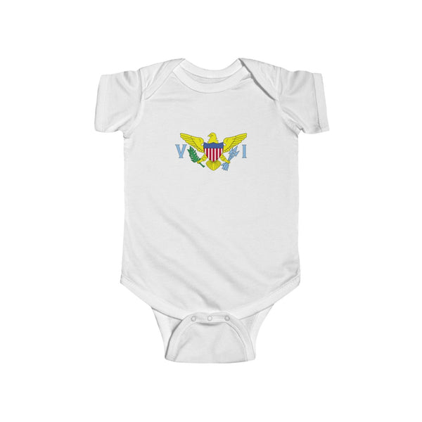 USVI Flag - Infant Fine Jersey Bodysuit