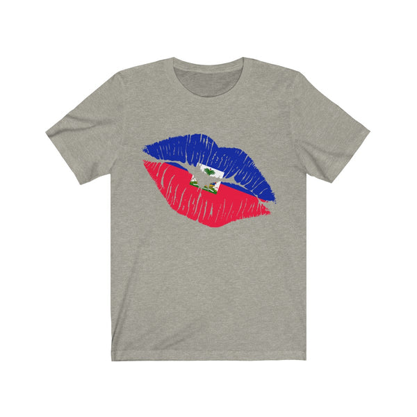 Haiti Lip Service - Unisex Jersey Short Sleeve Tee - T-Shirt - Cocoalime Apparel 