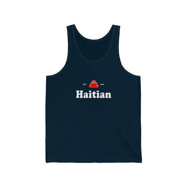 Haitian - Unisex Jersey Tank - Tank Top - Cocoalime Apparel 