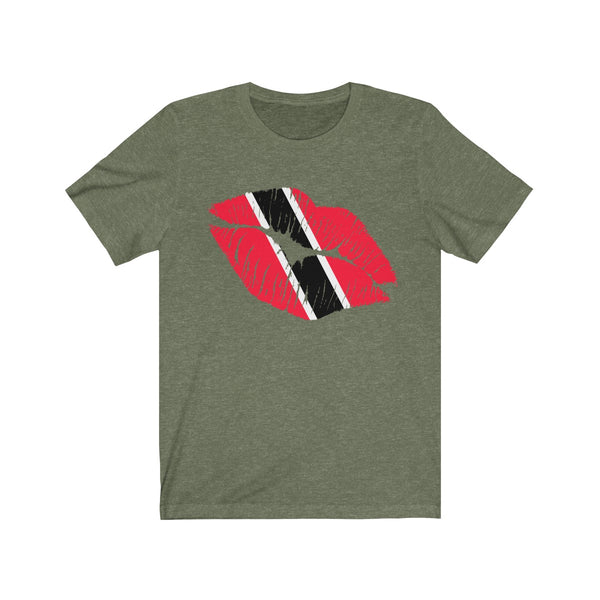 Trinidad & Tobago Lip Service - Unisex Jersey Short Sleeve Tee - CocoaLime