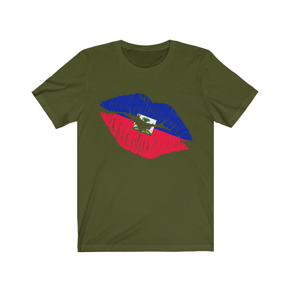 Haiti Lip Service - Unisex Jersey Short Sleeve Tee - T-Shirt - Cocoalime Apparel 