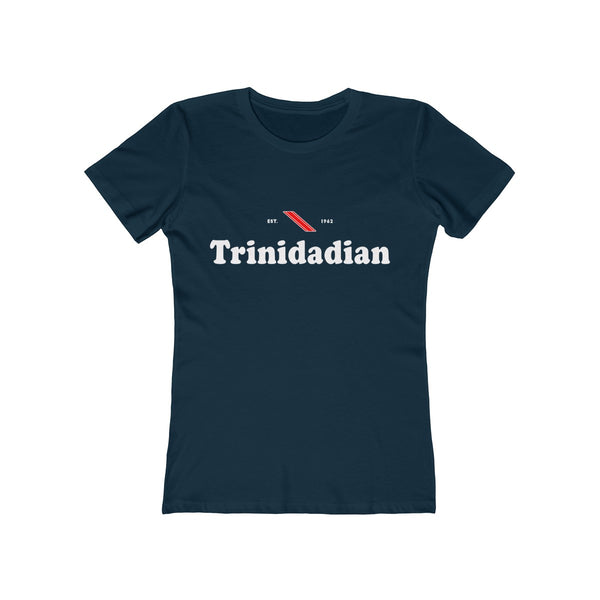 Trinidadian - Women's Slim Fit Tee - T-Shirt - Cocoalime Apparel 