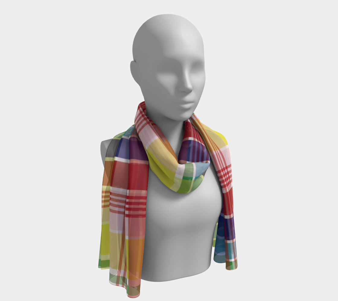 Official VI Madras Long Scarf