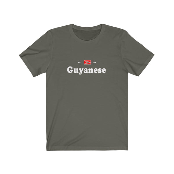 Guyanese - Unisex Jersey Short Sleeve Tee - T-Shirt - Cocoalime Apparel 