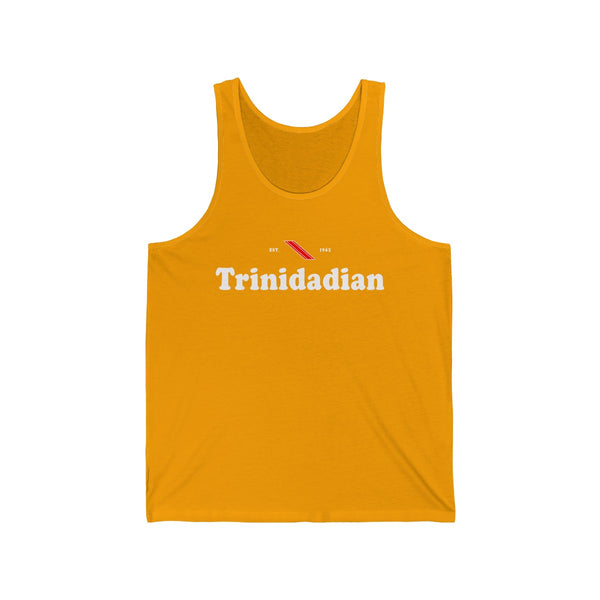 Trinidadian - Unisex Jersey Tank - Tank Top - Cocoalime Apparel 