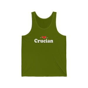 Crucian - Unisex Jersey Tank - CocoaLime