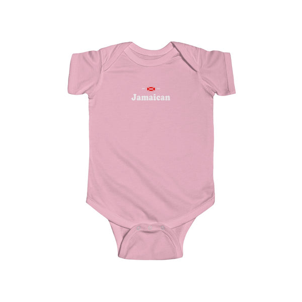 Jamaican - Infant Fine Jersey Bodysuit - CocoaLime