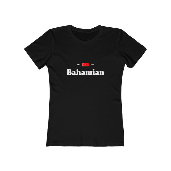 Bahamian - Women's Slim Fit Tee - T-Shirt - Cocoalime Apparel 