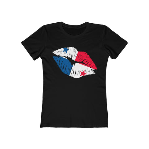 Panama Lip Service - Women's Slim Fit Tee - CocoaLime