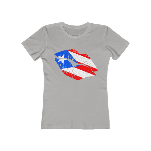 Puerto Rico Lip Service - Women's Slim Fit Tee - T-Shirt - Cocoalime Apparel 